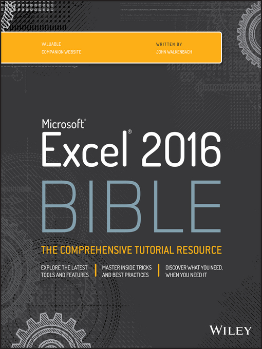 Title details for Excel Bible by John Walkenbach - Available